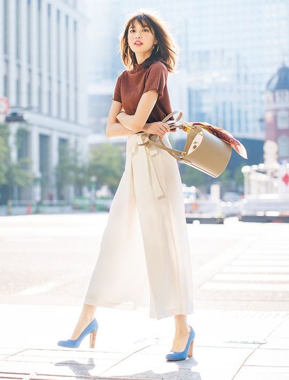 春夏　流行　穿搭